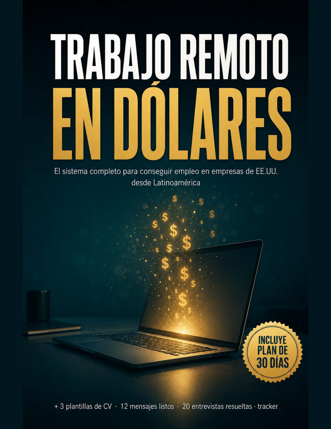 Portada de la guía Trabajo Remoto en Dólares